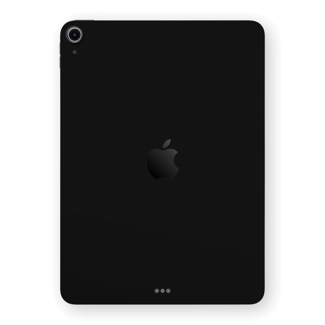 iPad AIR 4/5 (2020/2022) Luxuria Raven Black Matt 3D Textured Skin Wrap Sticker Decal Cover Protector by EasySkinz | EasySkinz.com
