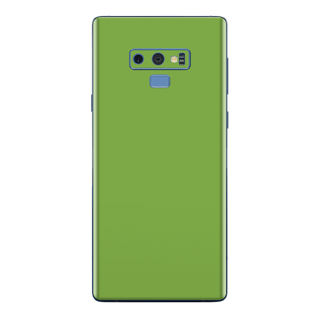 Samsung Galaxy NOTE 9 Luxuria Lime Green Matt 3D Textured Skin Wrap Sticker Decal Cover Protector by EasySkinz | EasySkinz.com