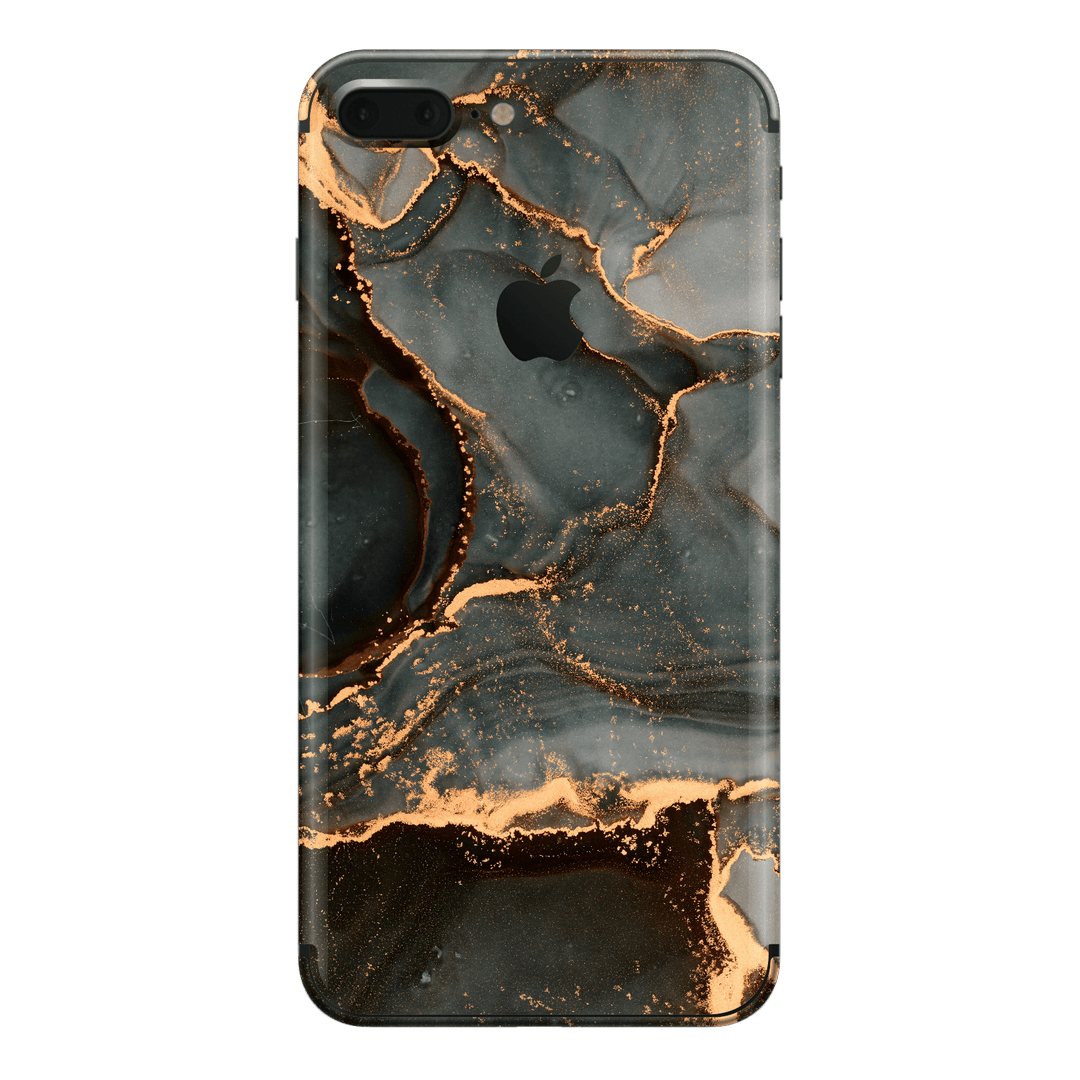 iPhone 8 PLUS Print Printed Custom SIGNATURE AGATE GEODE Deep Forest Skin, Wrap, Decal, Protector, Cover by EasySkinz | EasySkinz.com