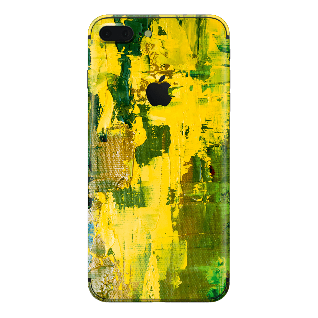 iPhone 8 PLUS Print Printed Custom SIGNATURE Santa Barbara Landscape in Green and Yellow Skin Wrap Sticker Decal Cover Protector by EasySkinz | EasySkinz.com