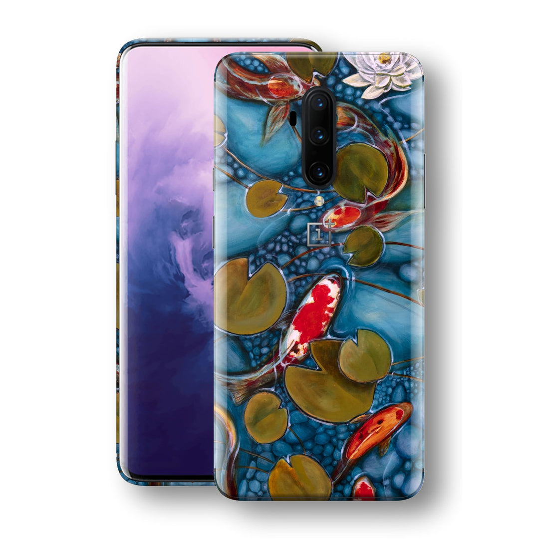 OnePlus 7T PRO Print Custom SIGNATURE GOLDFISH Oil Painting Skin, Wrap, Decal, Protector, Cover by EasySkinz | EasySkinz.com