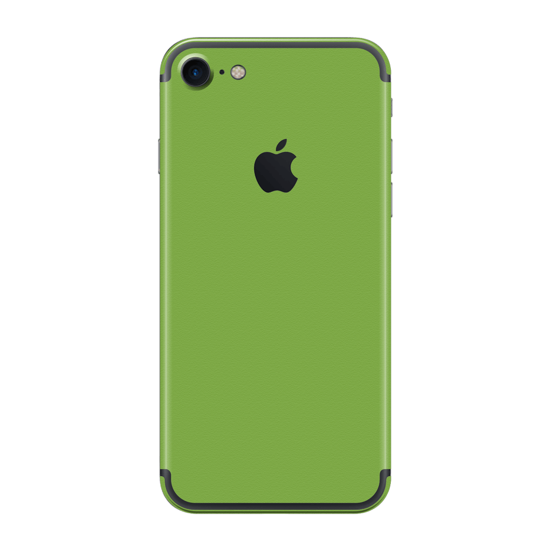 iPhone 7 Luxuria Lime Green Matt 3D Textured Skin Wrap Sticker Decal Cover Protector by EasySkinz | EasySkinz.com