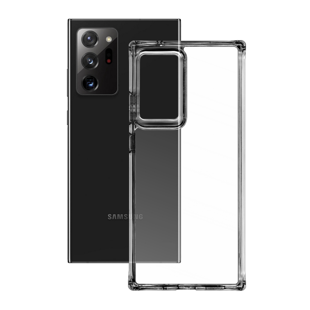 Samsung Galaxy NOTE 20 ULTRA EZY See-Through Hybrid Case, Liquid Case, Clear Case, Crystal Clear Case, Transparent Case by EasySkinz