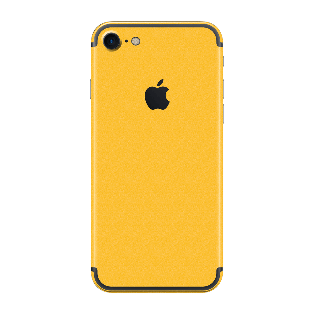 iPhone 7 Luxuria Tuscany Yellow Matt 3D Textured Skin Wrap Sticker Decal Cover Protector by EasySkinz | EasySkinz.com