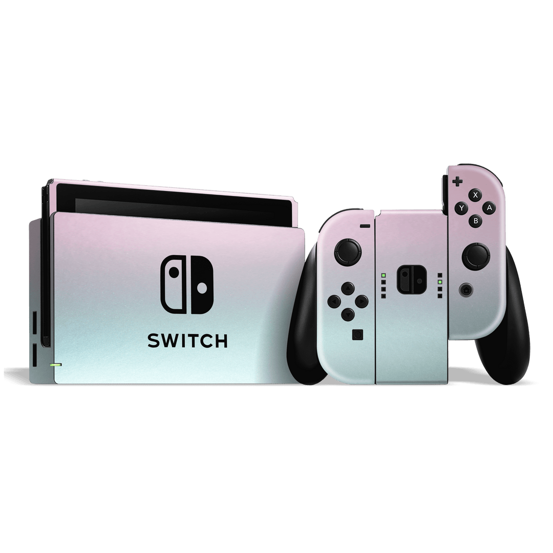 Nintendo SWITCH Chameleon Amethyst Colour-Changing Skin Wrap Sticker Decal Cover Protector by EasySkinz