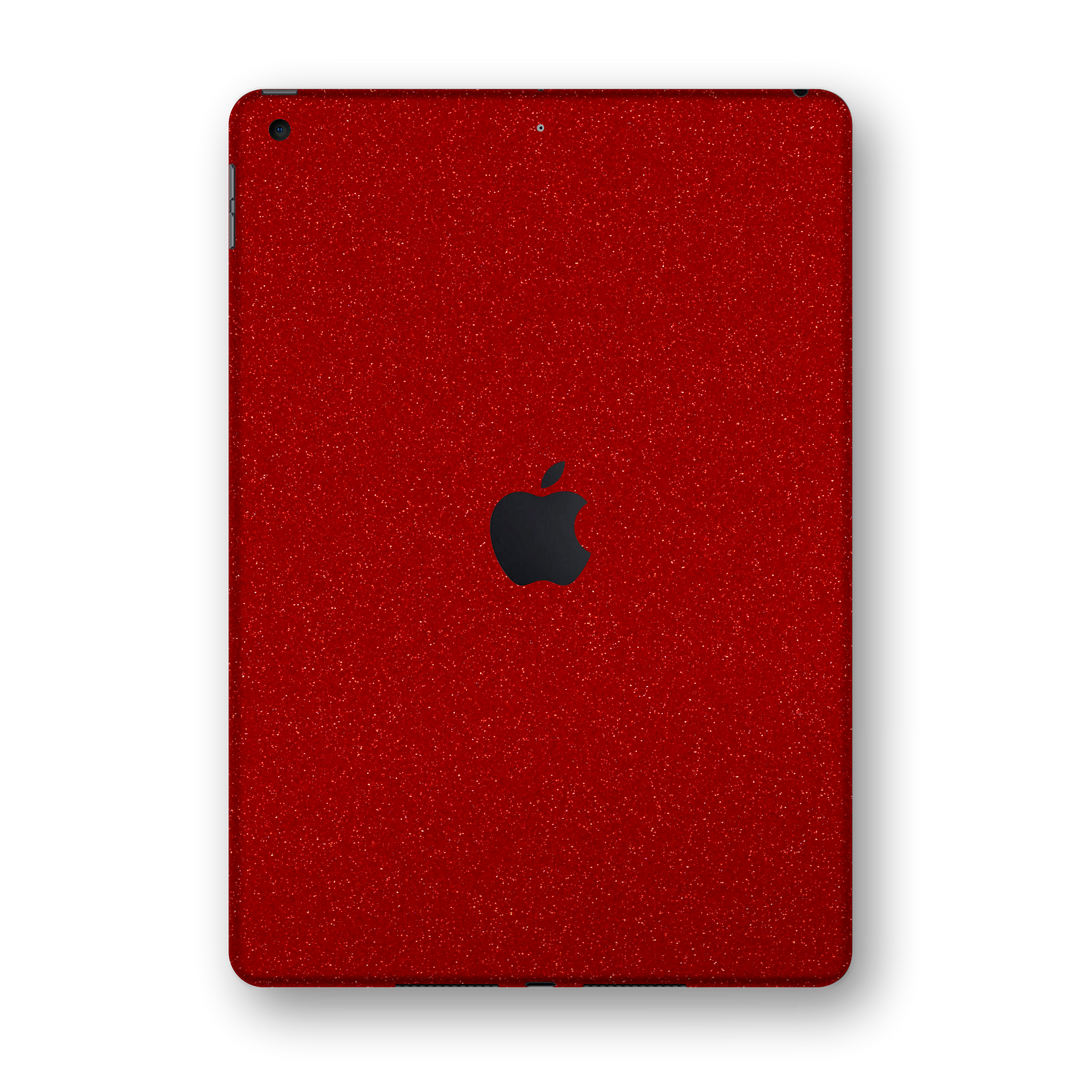 iPad 10.2" (8th Gen, 2020) Diamond RED Glitter Shimmering Skin Wrap Sticker Decal Cover Protector by EasySkinz